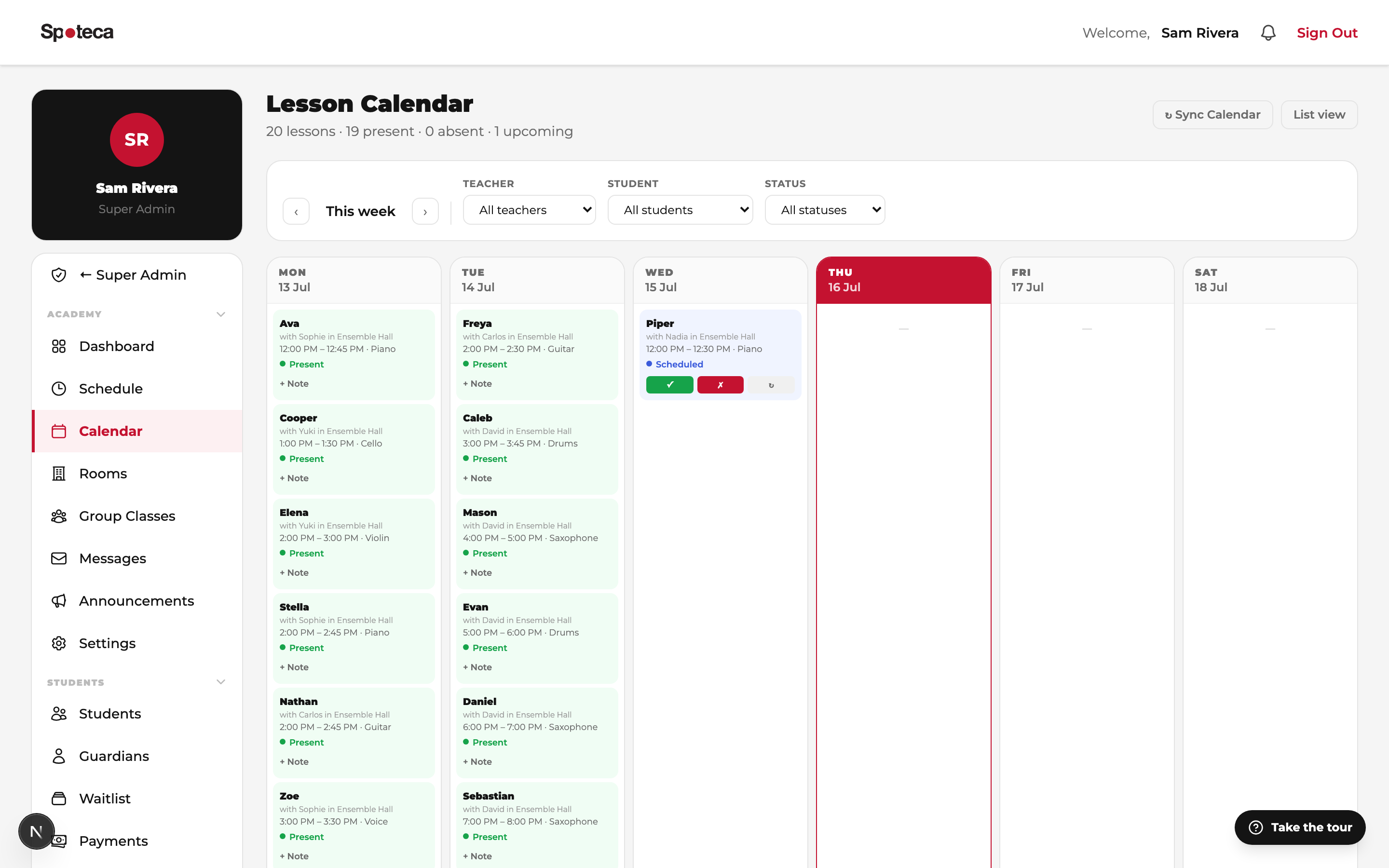 Calendar