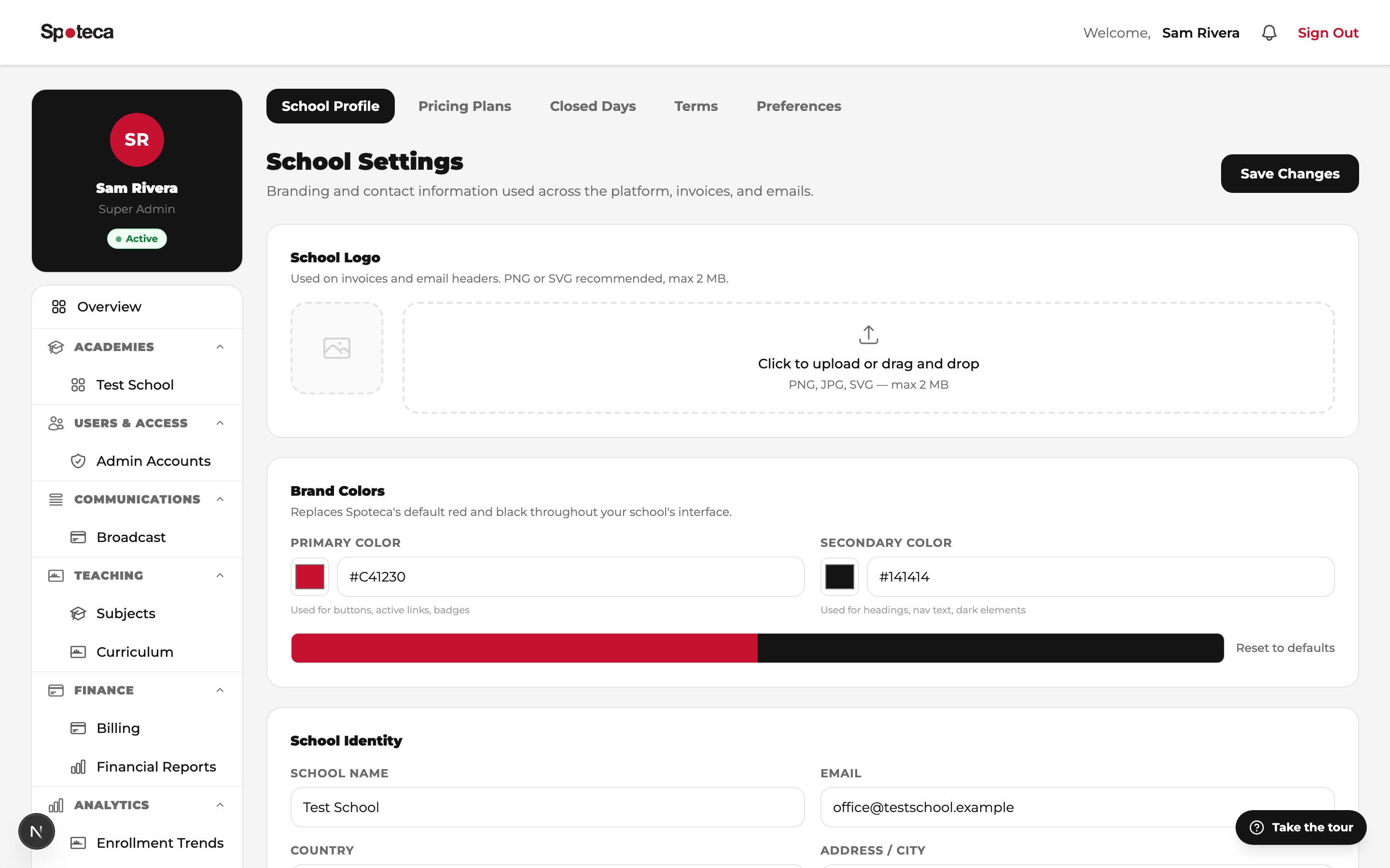 School settings