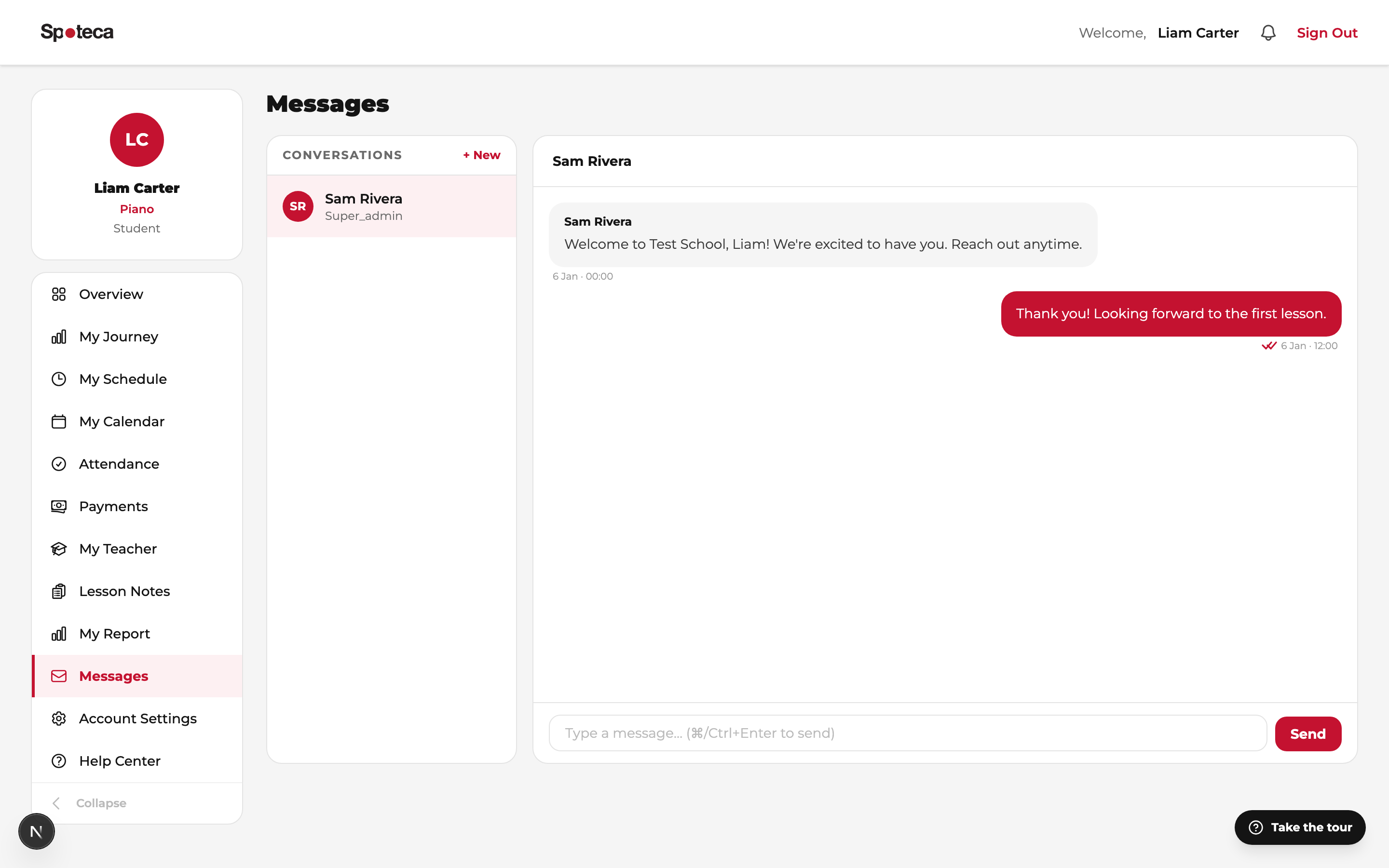 Messages